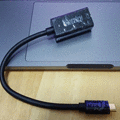 สายต่อจอ สำหรับเครื่อง macbook pro 2016 (usb-c to HDMI)
