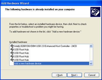 Add a new hardware device