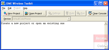 J2ME Wireless Toolkit