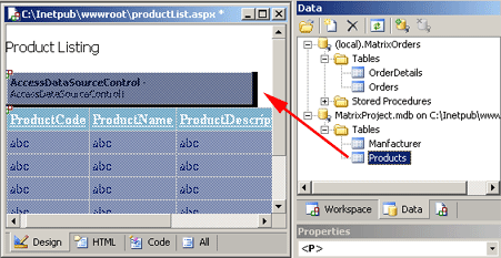 Drag-Drop Table
