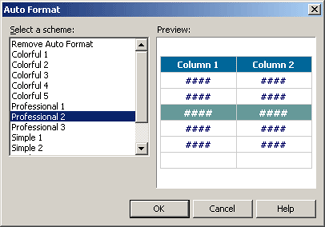 Auto Format