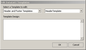 Edit DataList1 Templates