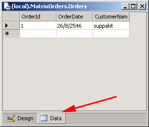 Data window